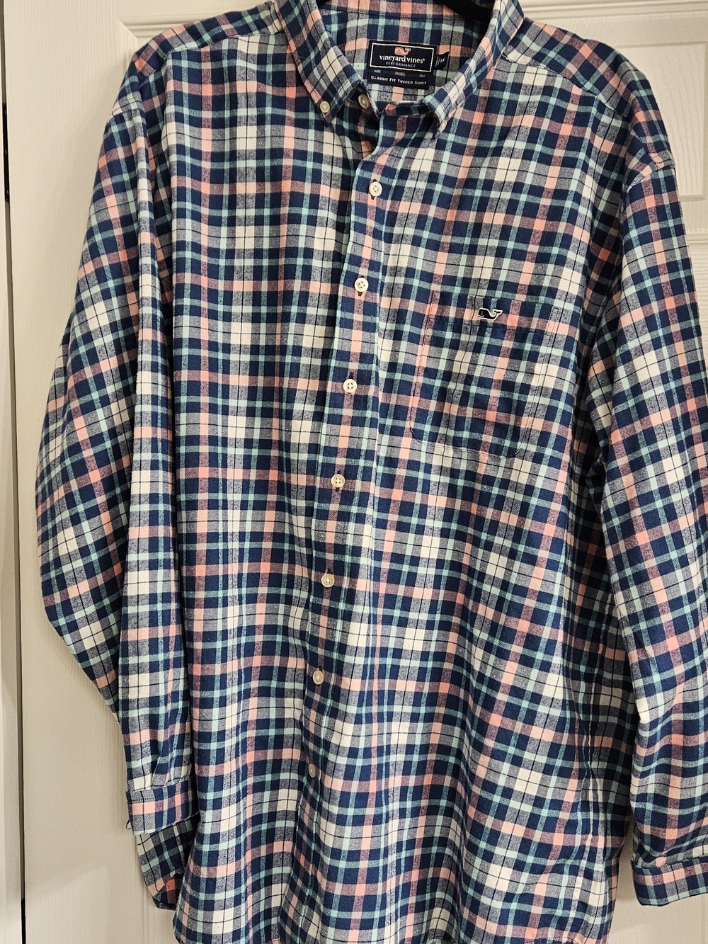 Vineyard Vines Mens Performance Classic Fit Tucker Shirt Sz XXL